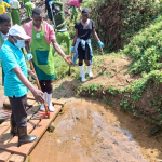 University of Kisubi joins Buganda’s BulungiBwansi, schools and Katabi community to restore a vital water source serving more than 1,500 households